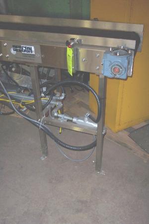 Descon Belt Conveyor, 7' Long x 12 Wide