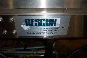 Descon Belt Conveyor, 7' Long x 12 Wide