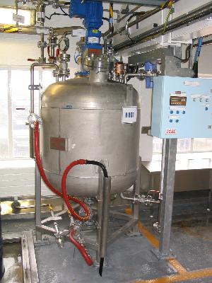 1998 100 gal stainless steel pressure vessel