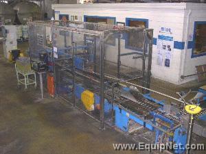 Liquid Filling Line, 32 head Pneumatic Scale Pneumflow Filler, 8 head Ronchi Capper