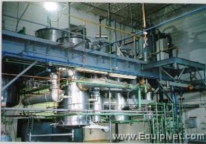 Buflovak Evaporator, 3 Effect, 20,000 lbs/hr