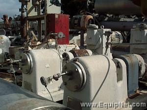Rodney Hunt wiped film evaporator system, 1.2 s/ft