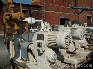 Rodney Hunt wiped film evaporator system, 1.2 s/ft