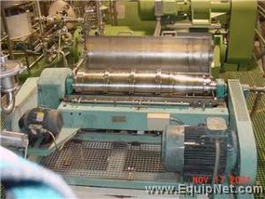 Delaval decanter centrifuge, Mdl NX 418S