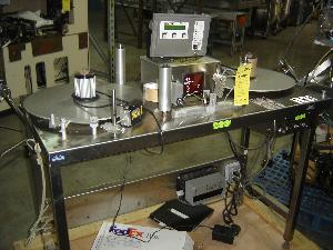 HB Registration Corp Label Counting Table with Barcode Reader