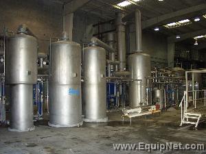 schmidt palte evaorator, 4 effect,27,000 lbs./hr
