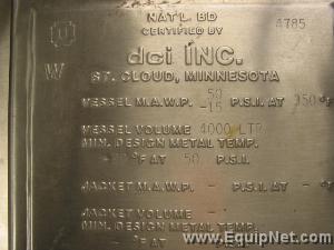 DCI 4000 Liter Stainless Steel Tank