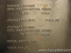 DCI 4000 Liter Stainless Steel Tank