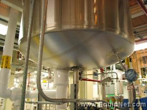 DCI 2200 Liter Platform Mounted Jacketed Stainless Steel Tank
