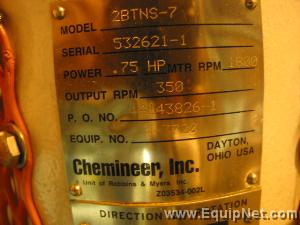 DCI 2200 Liter Platform Mounted Jacketed Stainless Steel Tank