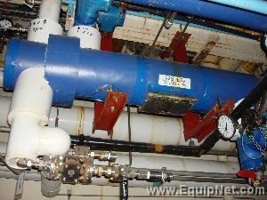 2001 Atlas Ind. 17.20 Sq. Ft. 316L SS Shell & Tube Heat Exchanger