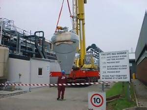 Hosokawa 3000L (appox 100 cu. ft.) 316SS Nauta/Cone Mixer/Dryer