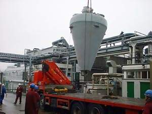 Hosokawa 3000L (appox 100 cu. ft.) 316SS Nauta/Cone Mixer/Dryer