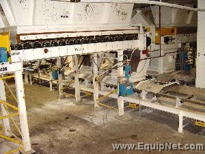 3' wide transfer conveyor section