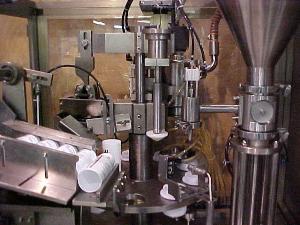 JDA Progress Ind  New and Unused Hot Air Plastic Tube Filler
