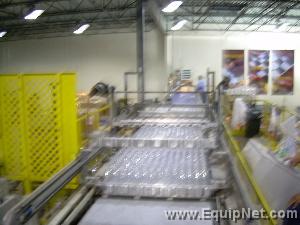 Goldco Model CS1710RACS Palletizer with Automatic Tier Sheet Placement