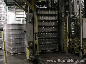 Goldco Model CS1710RACS Palletizer with Automatic Tier Sheet Placement