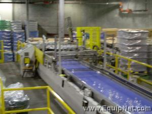 Goldco Model CS1710RACS Palletizer with Automatic Tier Sheet Placement