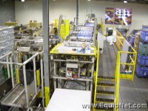 Goldco Model CS1710RACS Palletizer with Automatic Tier Sheet Placement
