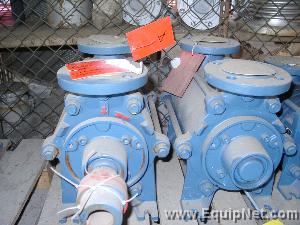 Lot of (3) Sihi Vacuum Pumps Model 502