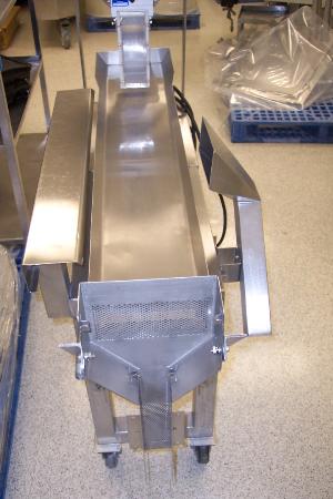 Stainless Steel Vibratory Feeder for Capsules with Empty Capsule Eliminator