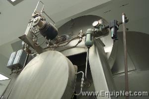 Gemco 100 Cubic Foot Stainless Steel Double Cone Blender with Gemcomatic Loader