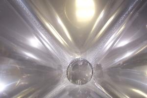 Lot of (5) Custom Made Stainless Steel Portable Tote Bins