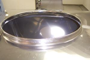 Lot of (5) Custom Made Stainless Steel Portable Tote Bins