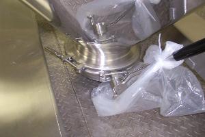 Lot of (5) Custom Made Stainless Steel Portable Tote Bins
