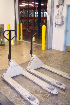 Lot of (2) Crown Pallet Jacks