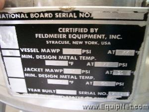 Feldmeier Jacketed Tank 