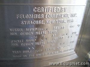 Feldmeier Single Wall Stainless Steel Tank  