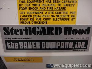 4' Baker Steril Gard Bio Safety Hood