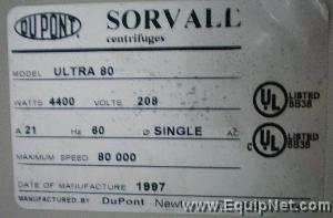 Sorvall Ultra Pro 80 Refrigerated Ultracentrifuge
