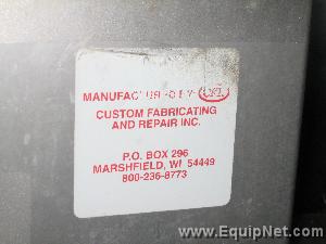 Approximate 75 Cubic Foot Stainless Steel Double Ribbon Blender