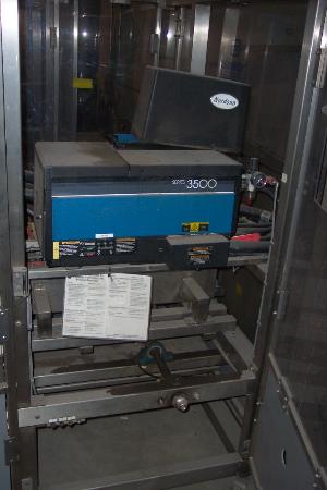 Schneider Stainless Steel Horizontal Case Packer with Case Elevator