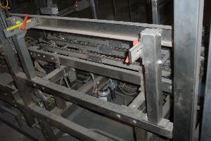 Schneider Stainless Steel Horizontal Case Packer with Case Elevator