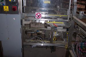 Schneider Stainless Steel Horizontal Case Packer with Case Elevator