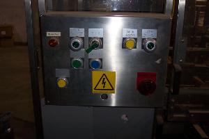 Schneider Stainless Steel Horizontal Case Packer with Case Elevator