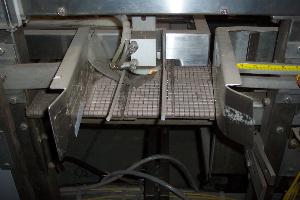 Schneider Stainless Steel Horizontal Case Packer with Case Elevator
