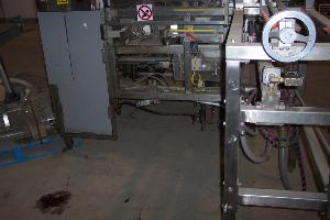 Schneider Stainless Steel Horizontal Case Packer with Case Elevator
