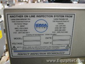 Loma Series 6000 Metal Detector Head and Conveyor