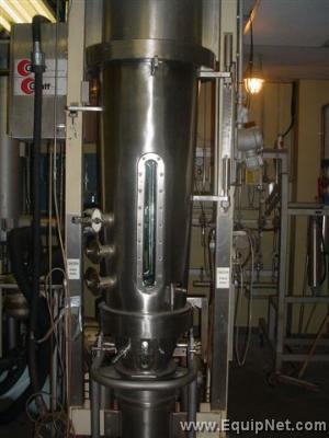 Glatt GPCG 5 Fluid Bed Spray Dryer/Granulator with Solvent Recovery System