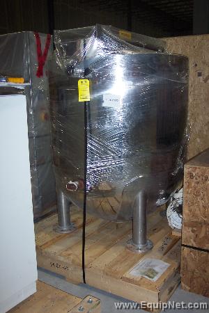 250 Gallon Lee Sanitary 316L Stainless Steel Kettle, Anchor Agitator