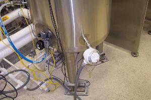 Feldmeier 250 Liter Stainless Steel Non Jacketed Tank w/ Chemineer Mixer