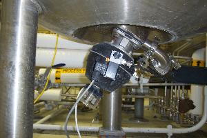Feldmeier 250 Liter Stainless Steel Non Jacketed Tank w/ Chemineer Mixer