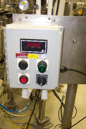 Feldmeier 250 Liter Stainless Steel Non Jacketed Tank w/ Chemineer Mixer