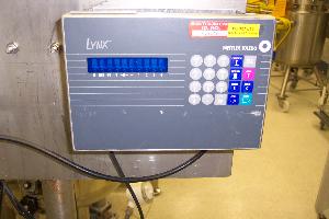 Feldmeier 250 Liter Stainless Steel Non Jacketed Tank w/ Chemineer Mixer