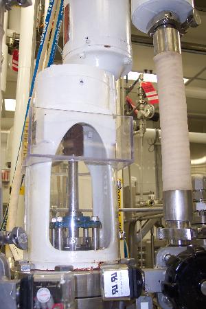Feldmeier 250 Liter Stainless Steel Non Jacketed Tank w/ Chemineer Mixer
