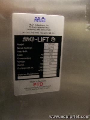 M. O. Industries LD100T Mobile Drum Lift / Inverter